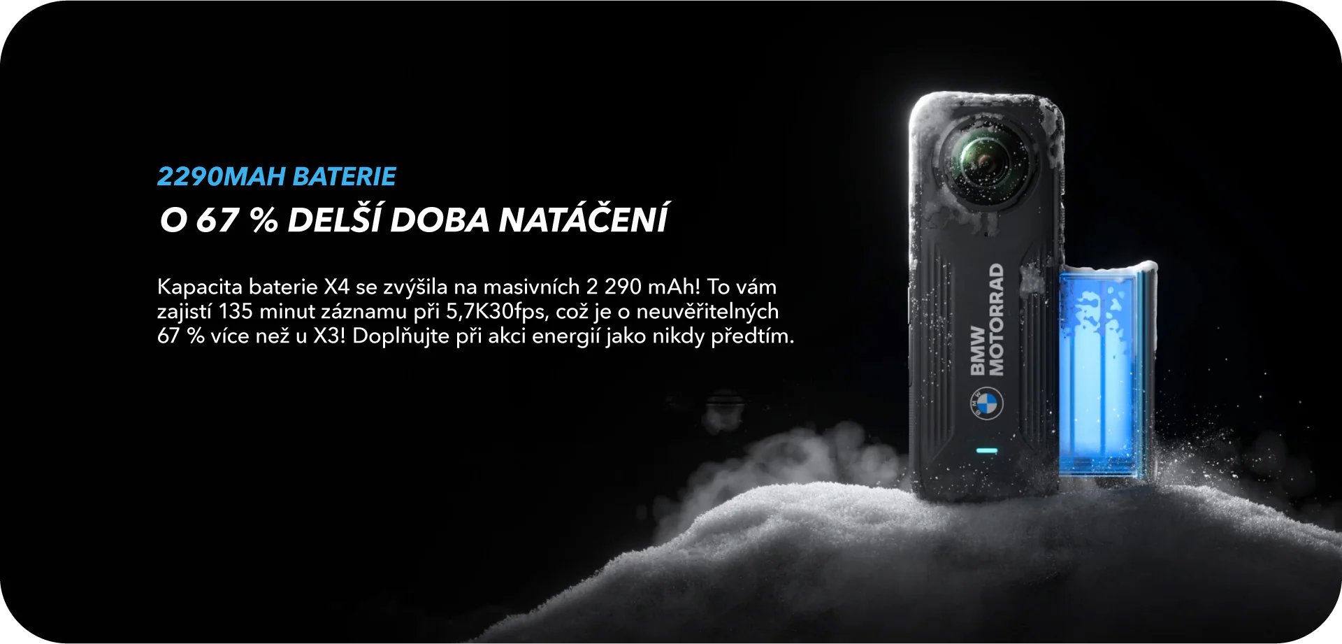 delší doba natáčení